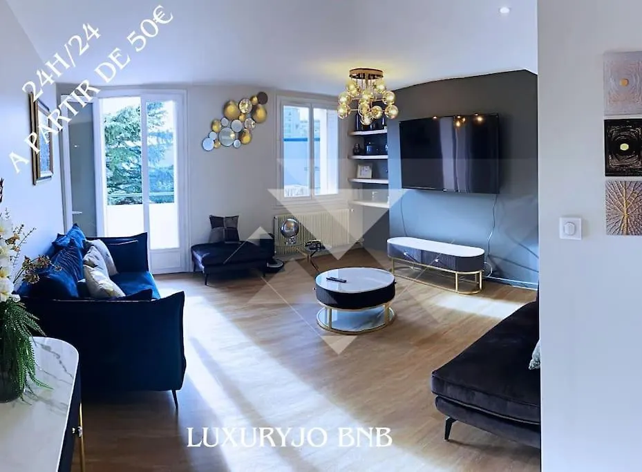 Apartment Luxury-Jo Appartement Complet Moderne 4 Chambres Roanne France